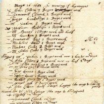 An account of work done on the Greenland highways to this year, 1682